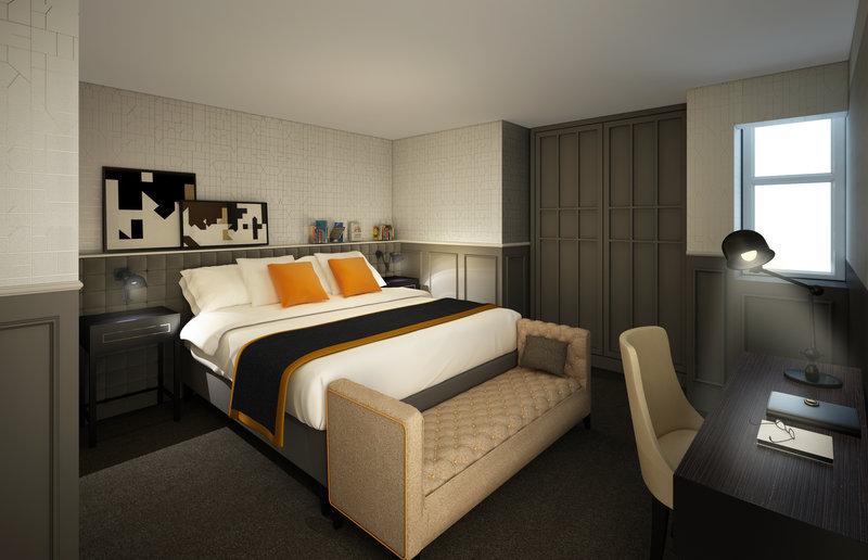 The Ampersand Hotel - Small Luxury Hotels Of The World Лондон Стая снимка A bedroom at the hotel
