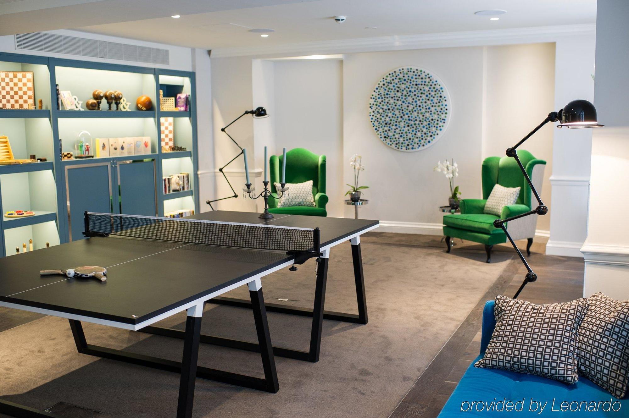 The Ampersand Hotel - Small Luxury Hotels Of The World Лондон Съоръжения снимка The table tennis room at the 2012 London Olympics