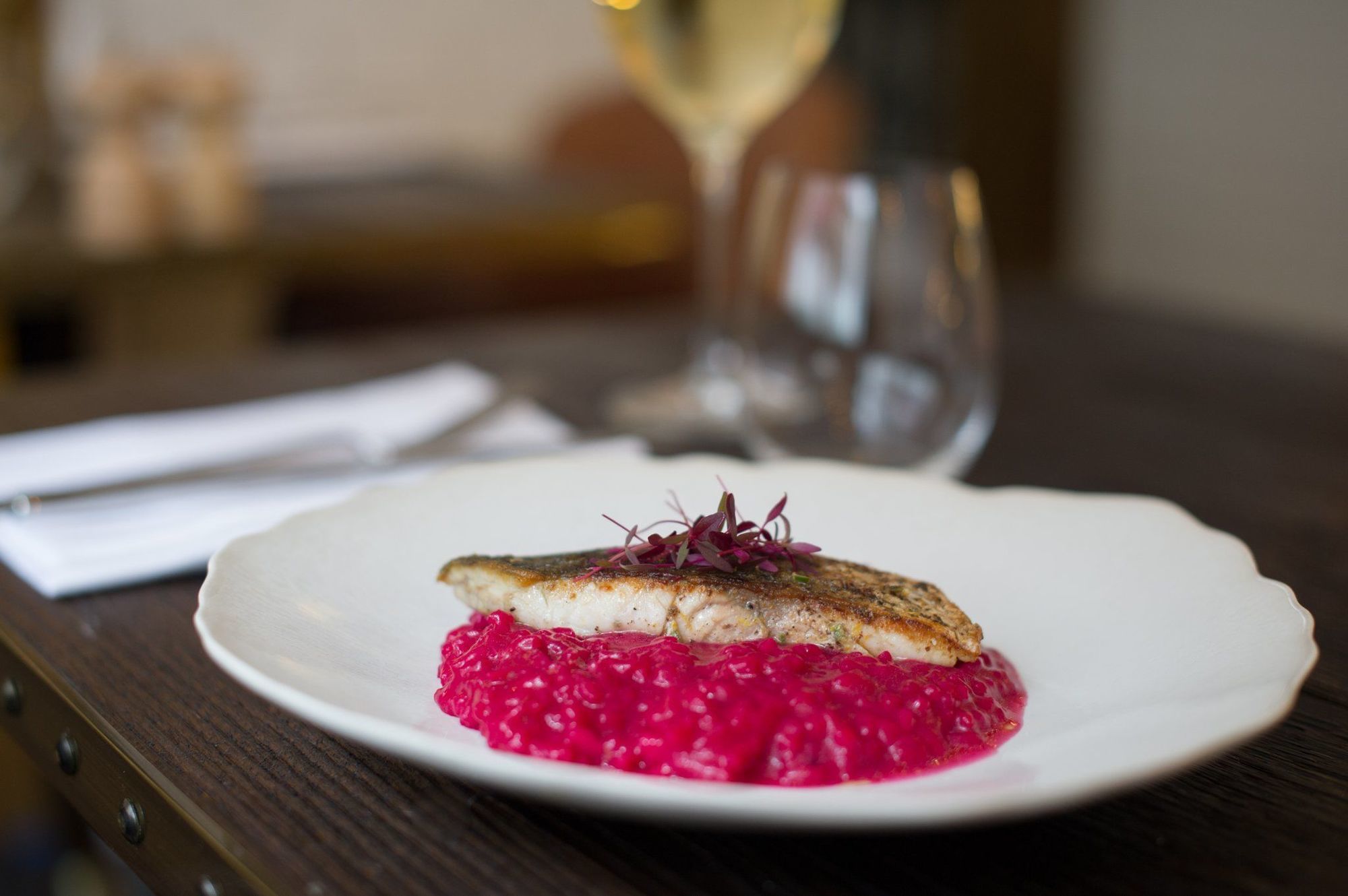The Ampersand Hotel - Small Luxury Hotels Of The World Лондон Удобства снимка A modern beetroot risotto