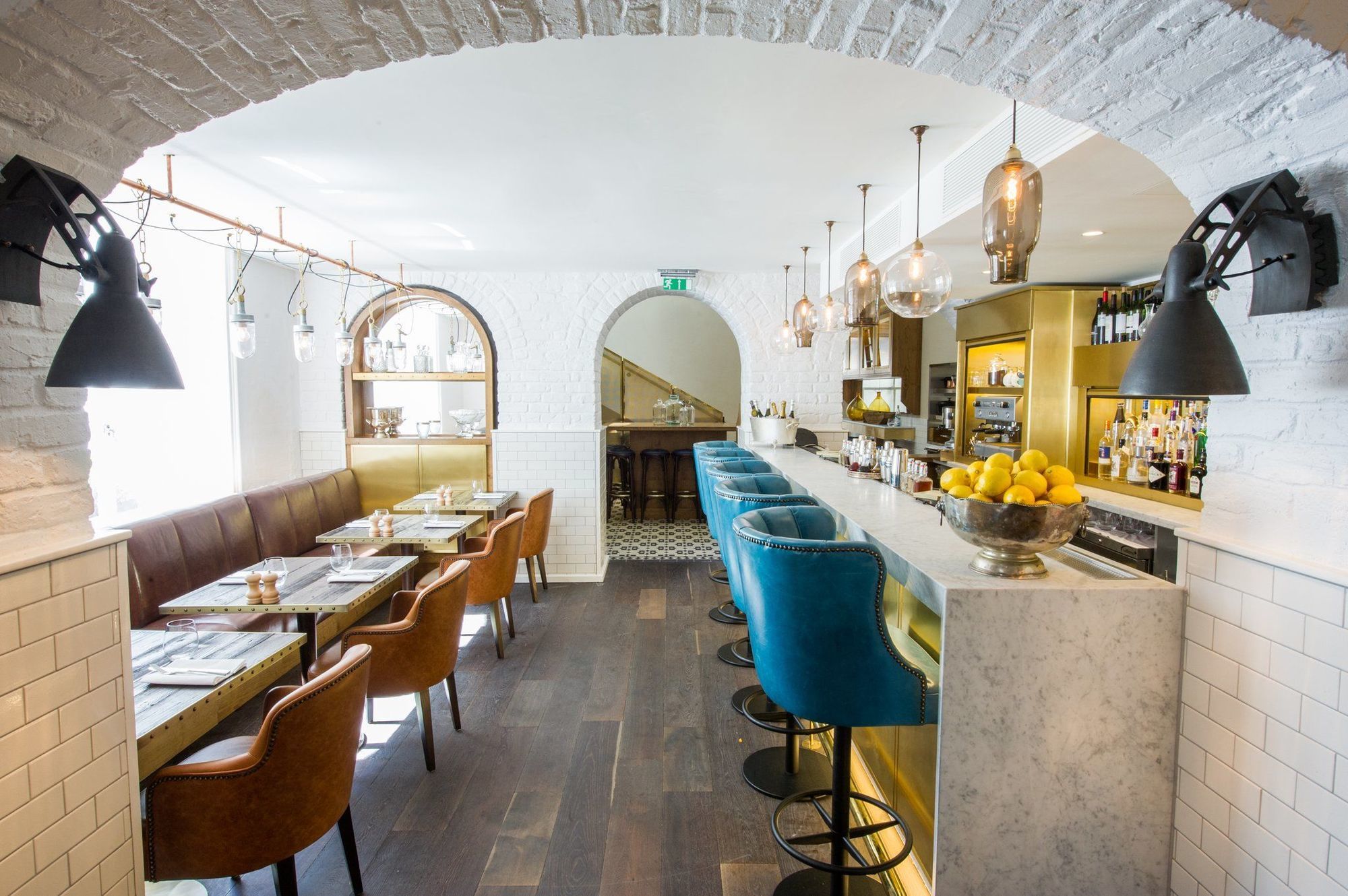 The Ampersand Hotel - Small Luxury Hotels Of The World Лондон Ресторант снимка Interior of the restaurant