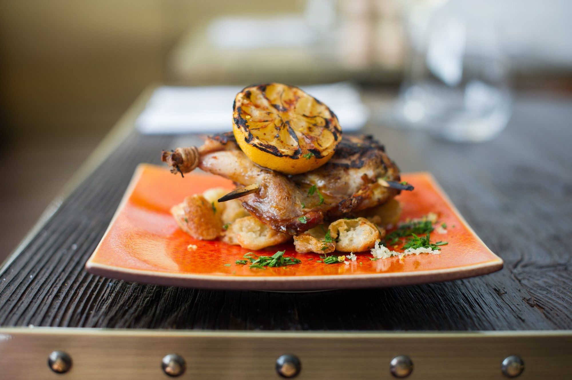 The Ampersand Hotel - Small Luxury Hotels Of The World Лондон Ресторант снимка Grilled quail