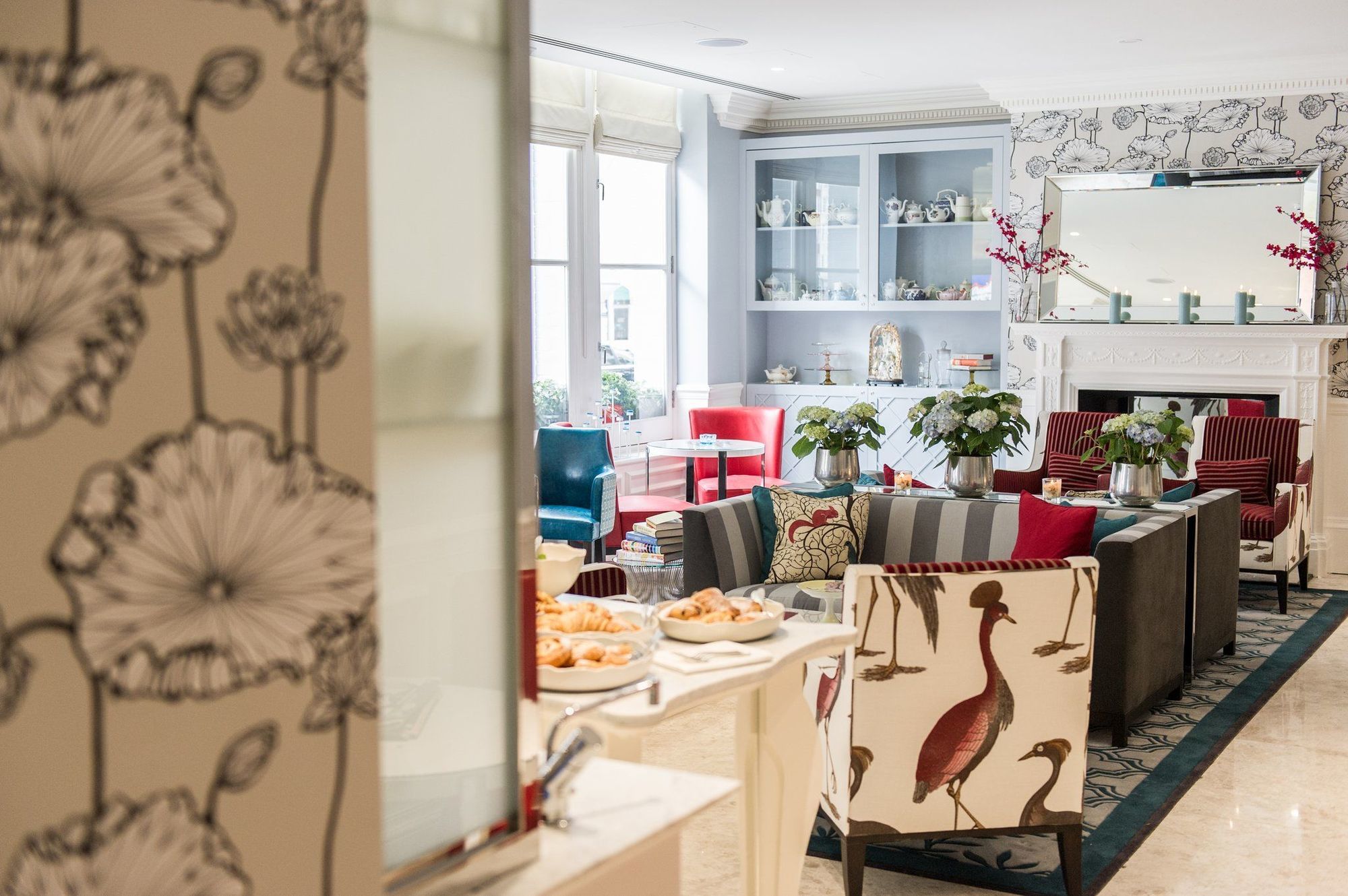 The Ampersand Hotel - Small Luxury Hotels Of The World Лондон Ресторант снимка The lobby